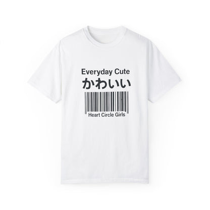 Everyday Cute - Japanese Graphic Barcode T-Shirt