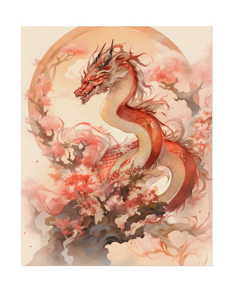 Birth of the Dragon - Chinese Art Poster