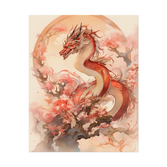 Birth of the Dragon - Chinese Art Poster