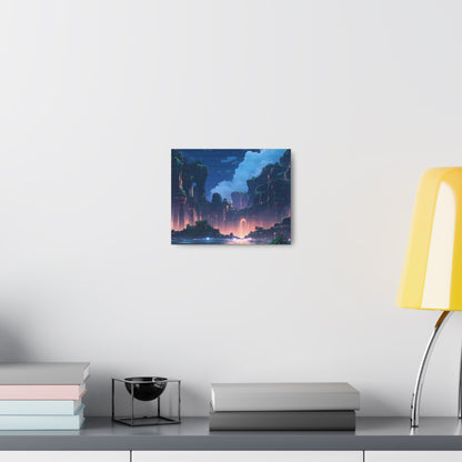 Night Magic - Anime Canvas Print