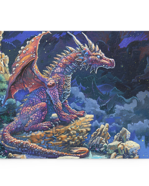Gemstone Dragon - Aesthetic Fantasy Puzzle