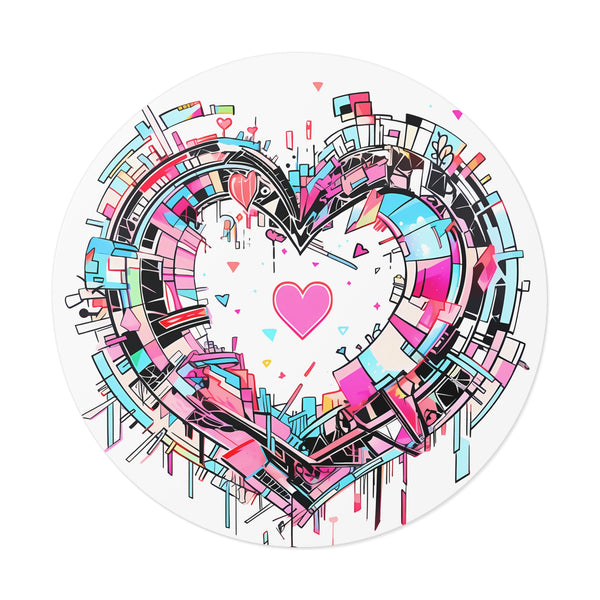 Discord of the Heart - Vinyl Laptop Sticker