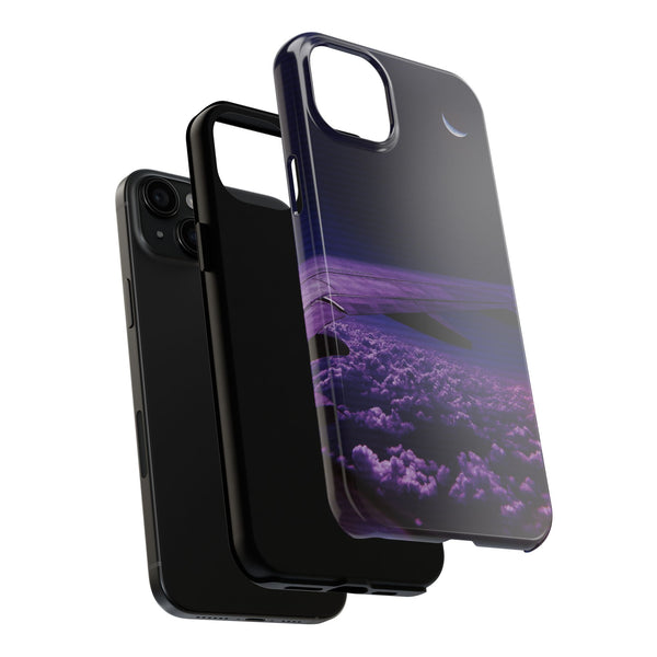 Synthetic Dreams - Aesthetic Purple Phone Case