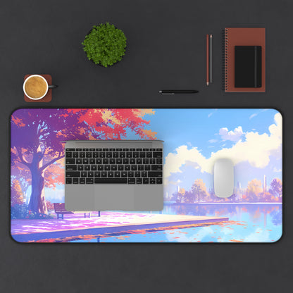 Autumn's Arrival - Fall Anime Desk Mat