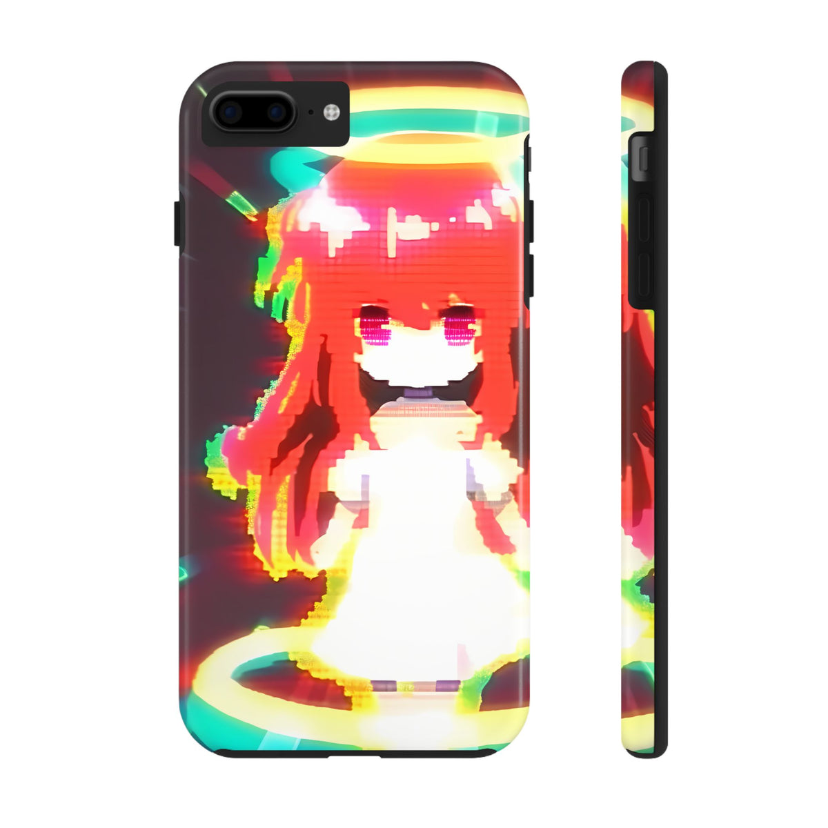 Pixelated Soul - Cute Anime Phone Case