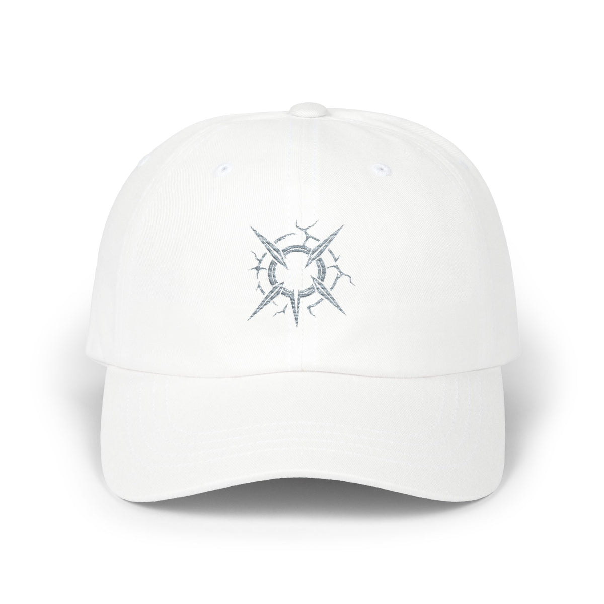Symbol of Lightning - Embroidered Cotton Baseball Cap