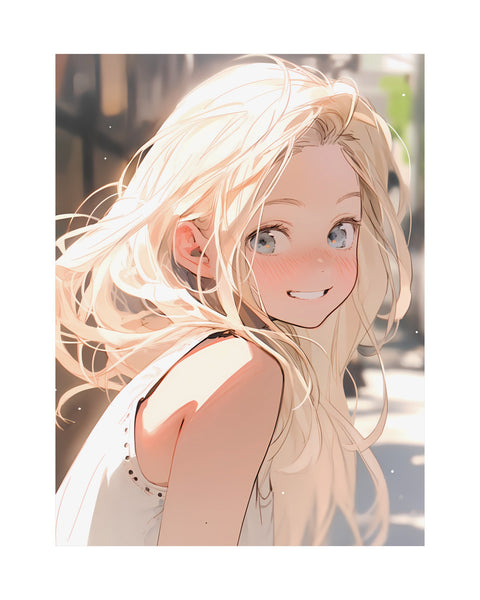 Donua Daystar - Cute Anime Girl Poster