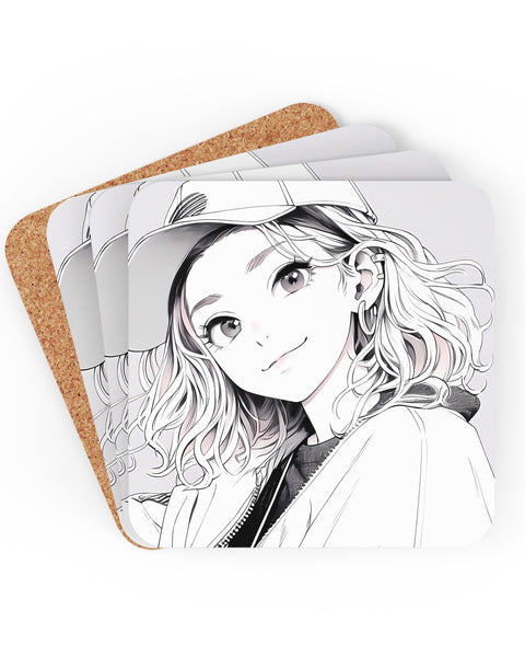 Marlys - Manga Coaster Set