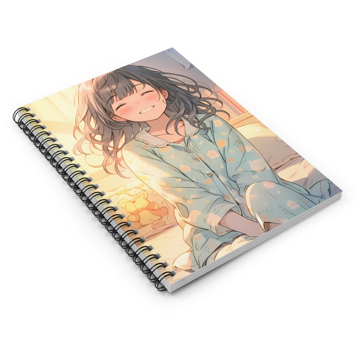 Good Morning - Anime Girl Notebook