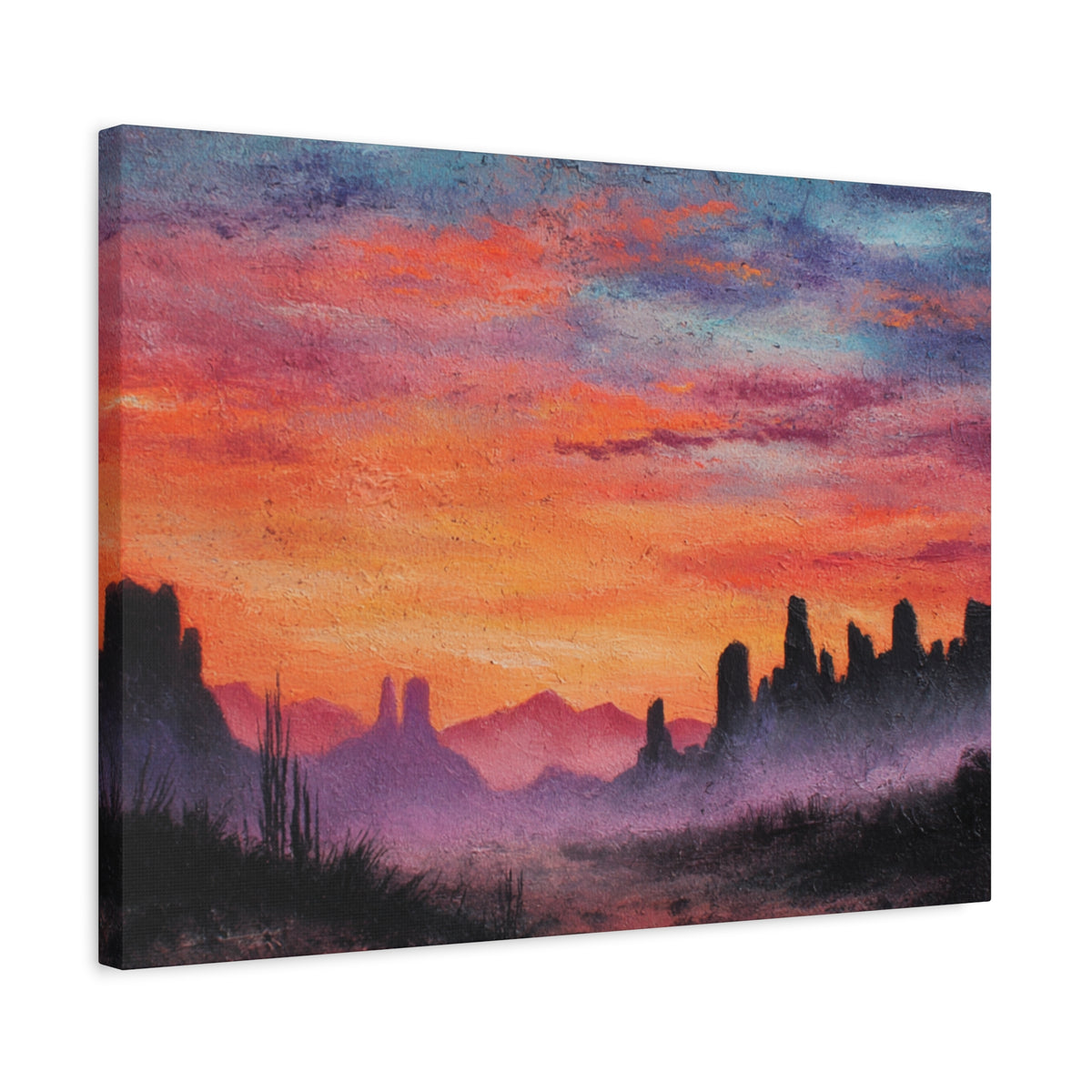 Last Light - Textured Fantasy Wall Art
