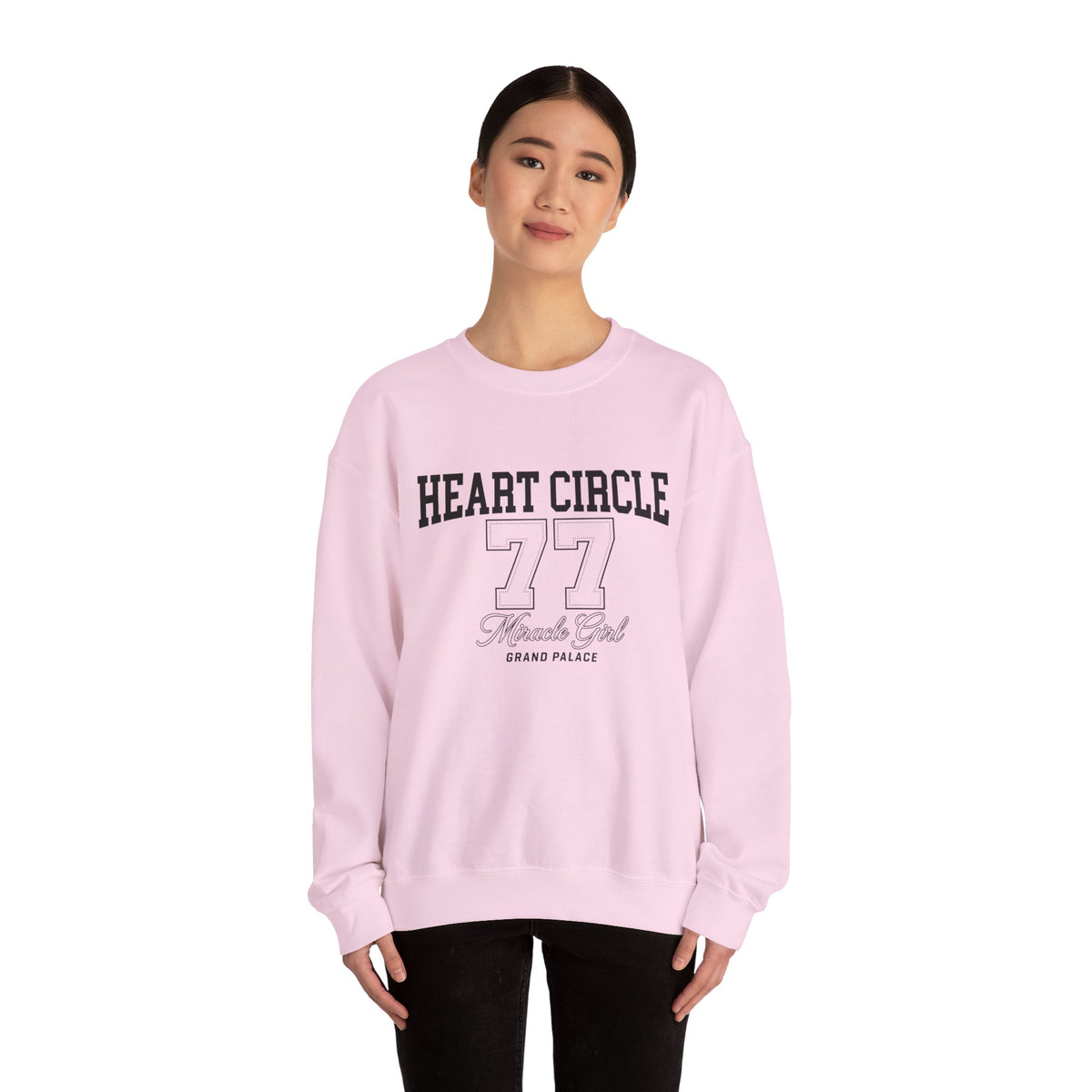 Miracle Girl 77 - Official Heart Circle Collegiate Sweatshirt