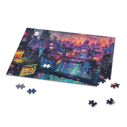 Formless City - Futuristic Cityscape Puzzle