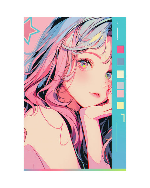 Stardom - Anime Girl Poster