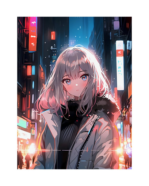 Chance Encounter - Aesthetic Anime Poster