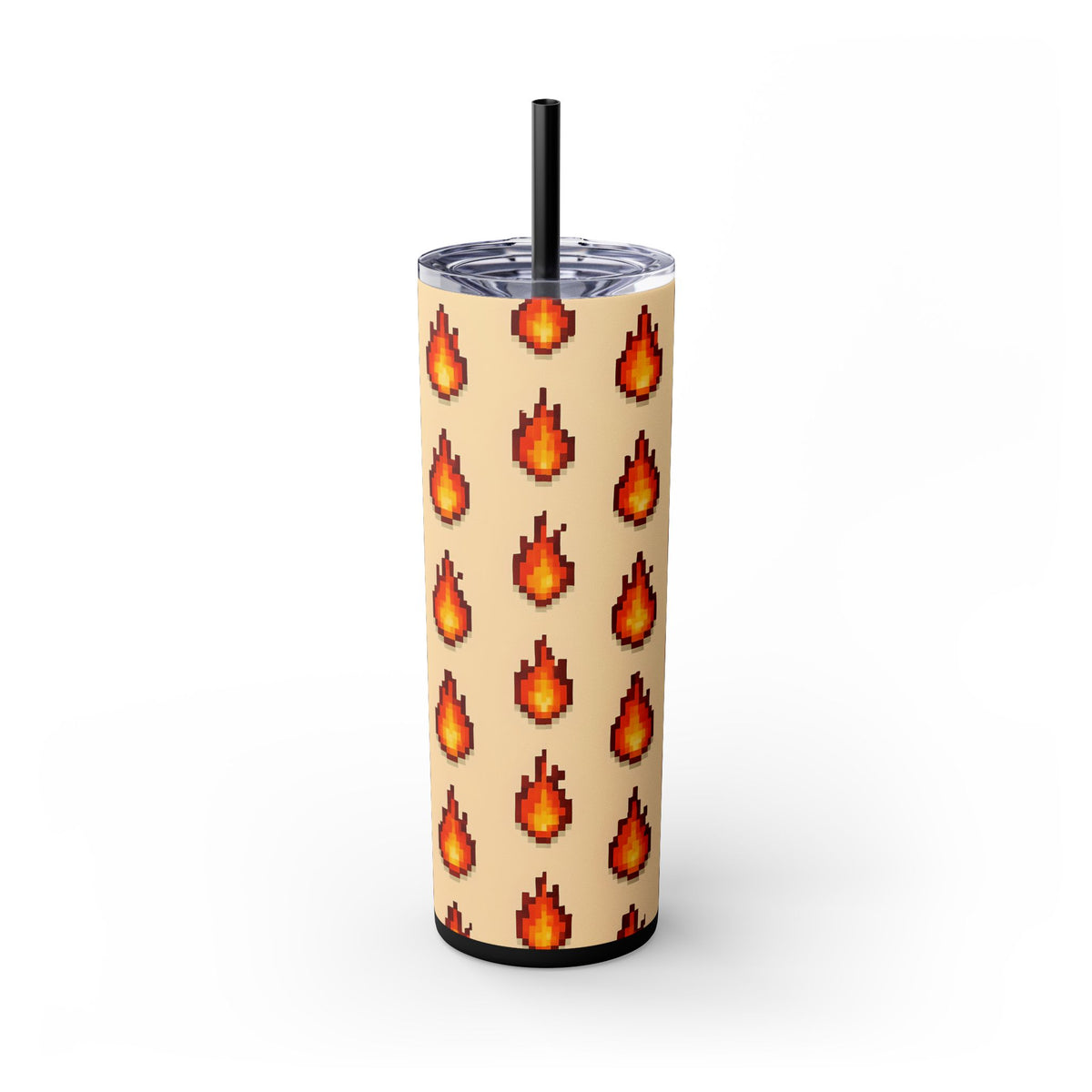 Fire Drops - 16-Bit RPG Aesthetic Skinny Tumbler