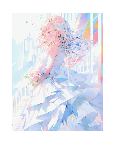 The Bride - Beautiful Anime Girl Poster