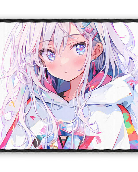 Mosaic Love - Anime Girl Mouse Pad