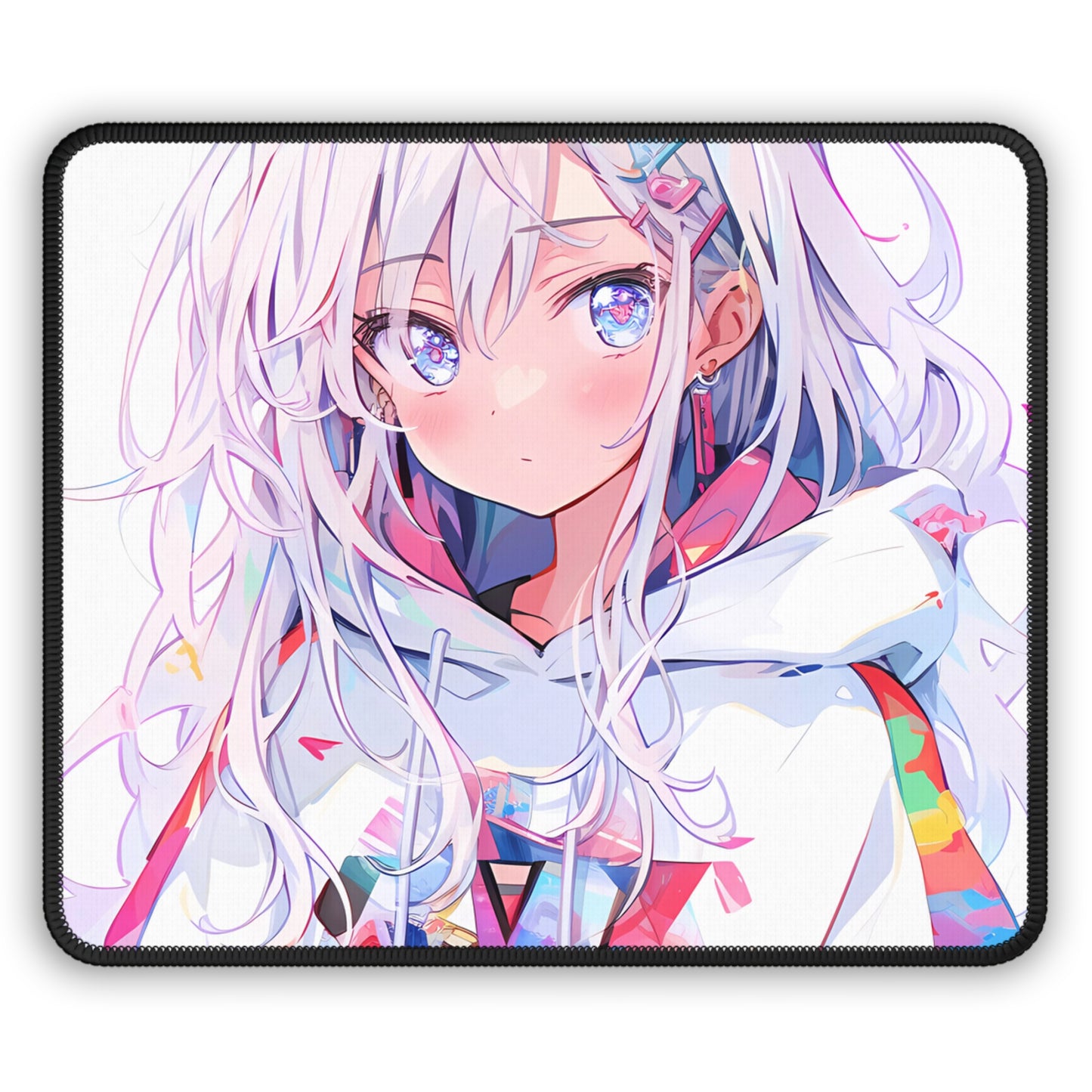 Mosaic Love - Anime Girl Mouse Pad