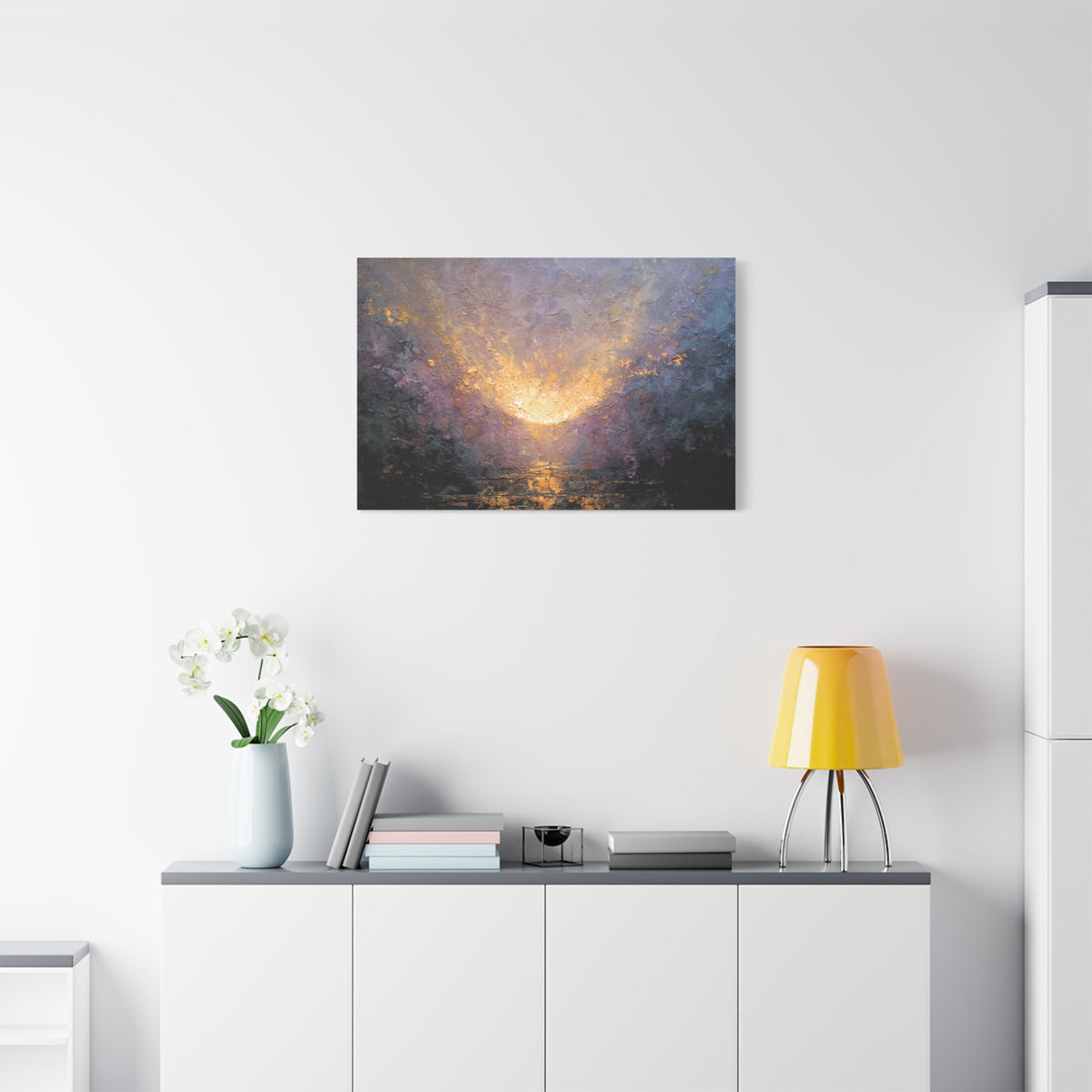 Angelic Visitation - Abstract Textured Wall Art