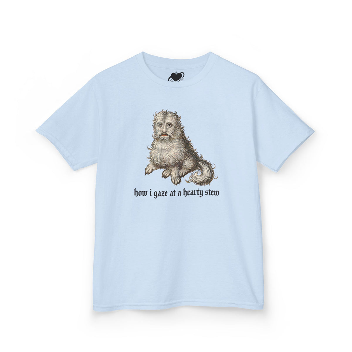 Medieval Dog Painting Baby Tee