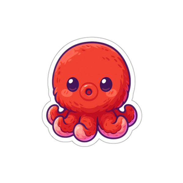 Alone Octopus Cute Anime Sticker