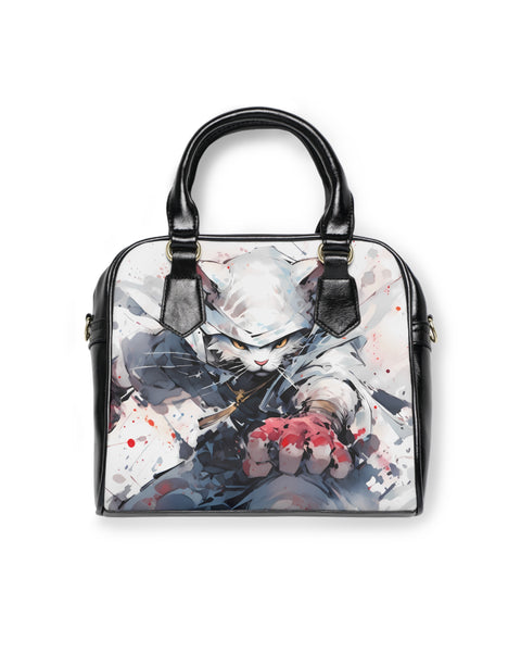 Frisky Fighter - Anime Ninja Cat Handbag
