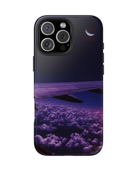 Synthetic Dreams - Aesthetic Purple Phone Case