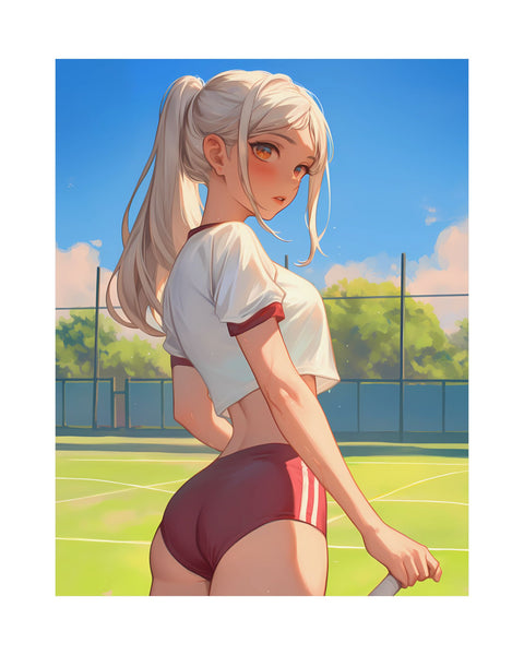 Gym Class - Cute Anime Girl Poster