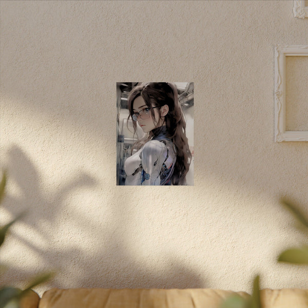 Goddess of Loche - Anime Watercolor Poster