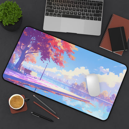 Autumn's Arrival - Fall Anime Desk Mat