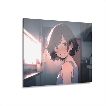 Early Mornings Together - Anime Acrylic Painting