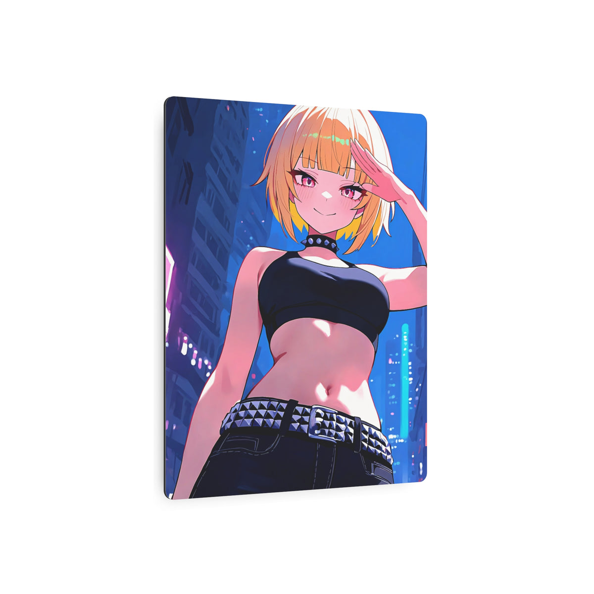 Night Runners - Anime Metal Poster