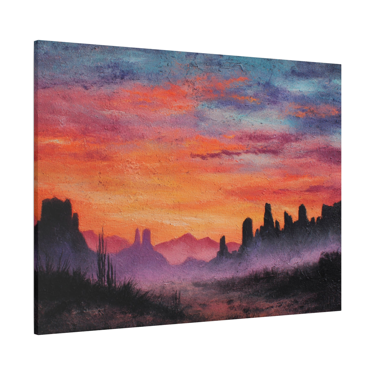 Last Light - Textured Fantasy Wall Art
