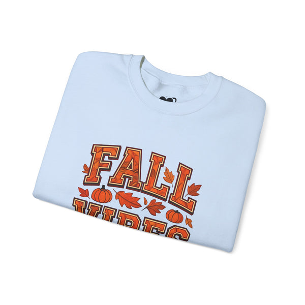 Fall Vibes - Cute Fall Graphic Sweatshirt