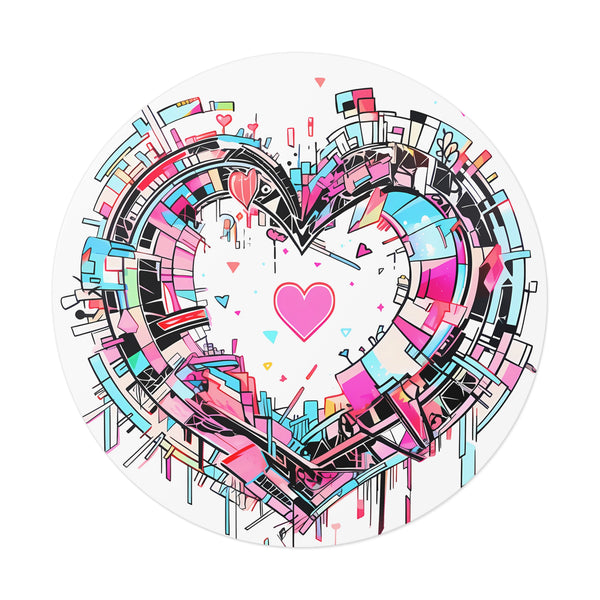Discord of the Heart - Vinyl Laptop Sticker