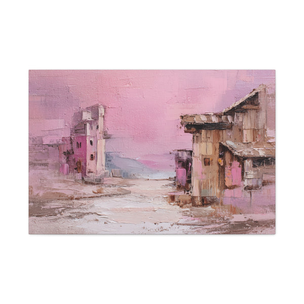 Desert Frontier - Abstract Pastel Wall Art