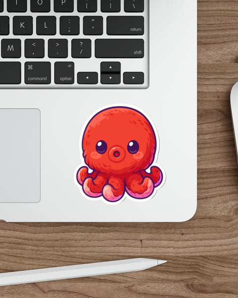 Alone Octopus Cute Anime Sticker
