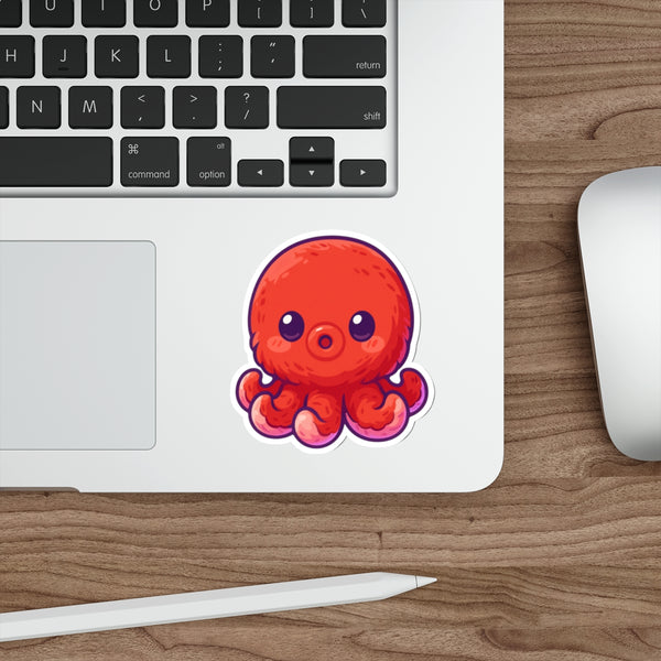 Alone Octopus Cute Anime Sticker