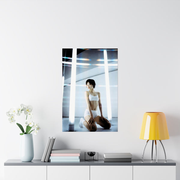 Light Chamber -  Dreamy 2000's Futurism Pinup Poster