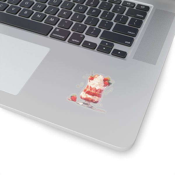 Strawberry Bunny Parfait - Cute Anime Sticker