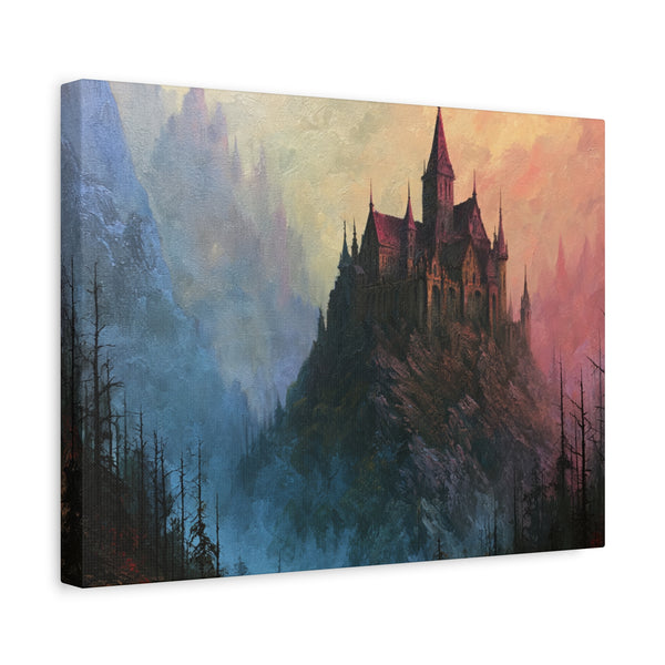 Pillar Keep - Textured Fantasy Wall Art