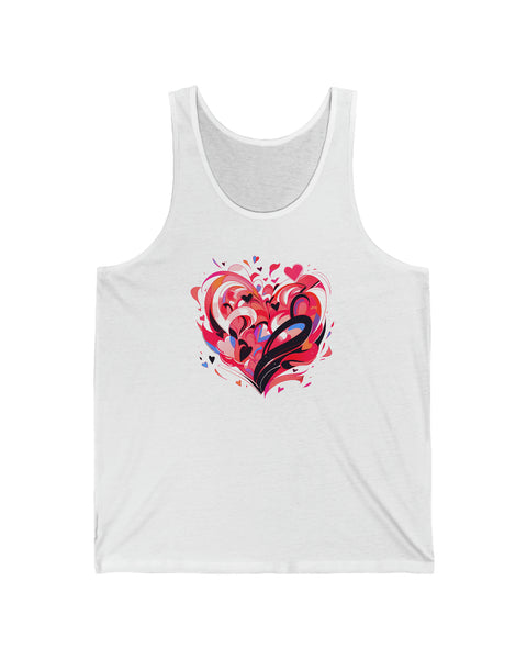 Love Burst - Cute Graphic Tank Top