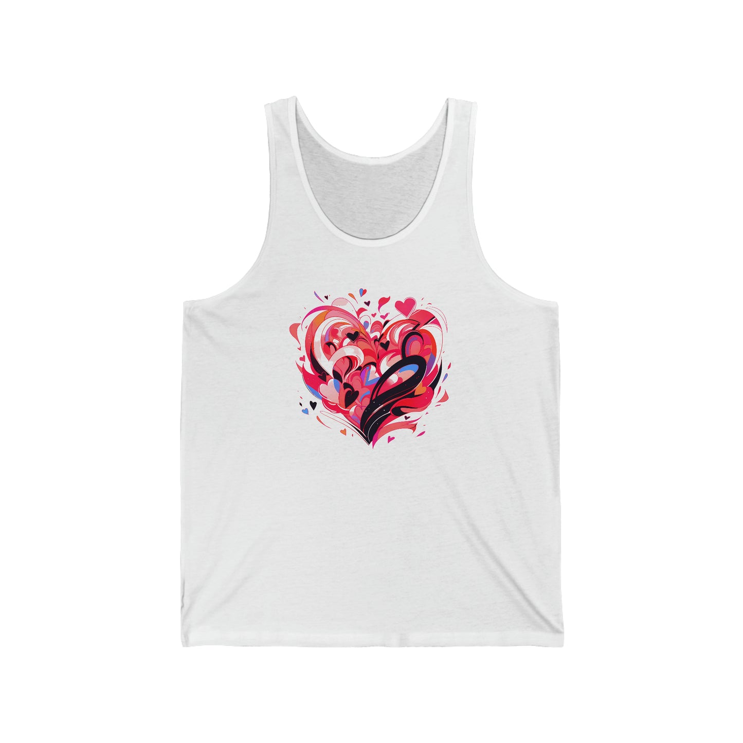 Love Burst - Cute Graphic Tank Top