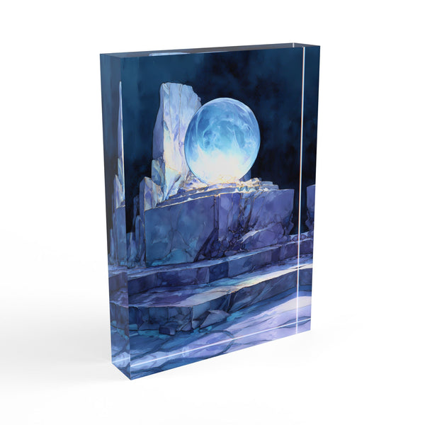 Ice Wisp - Dreamblock Acrylic Block Art