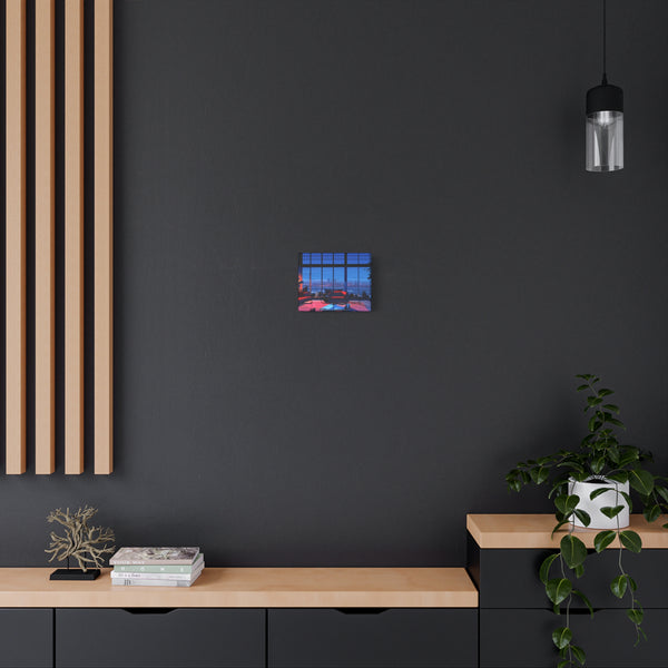 Diamond Nights - Retro Anime Canvas Print