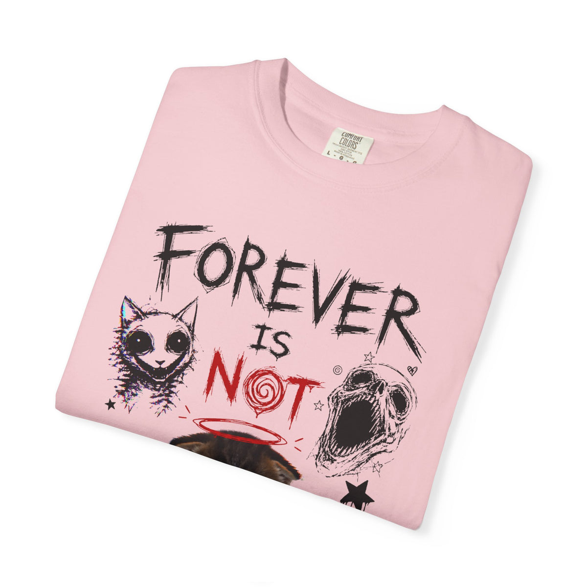 Forever Is Not Enough - Cute Kitten Relationship Meme T-Shirt