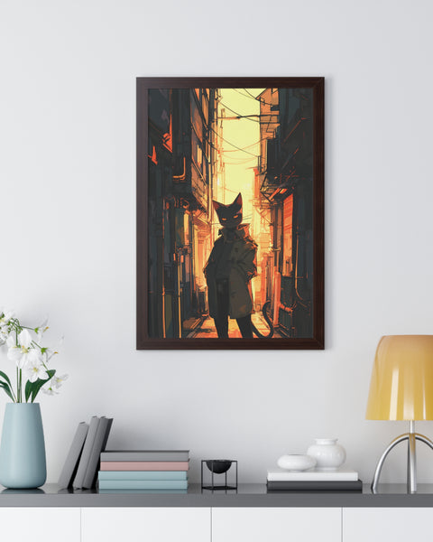 Alley Cat - Anime Framed Poster