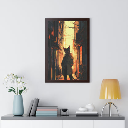 Alley Cat - Anime Framed Poster