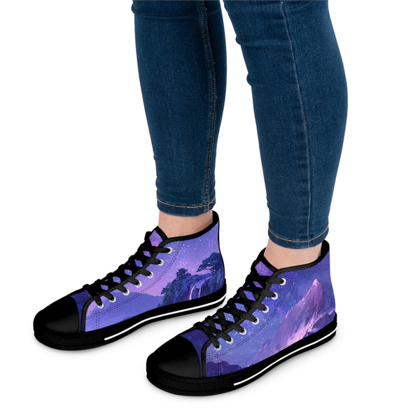 Celestial Dream - Anime High-Top Sneakers
