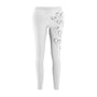 Sketchbook Hearts - Cute White Leggings